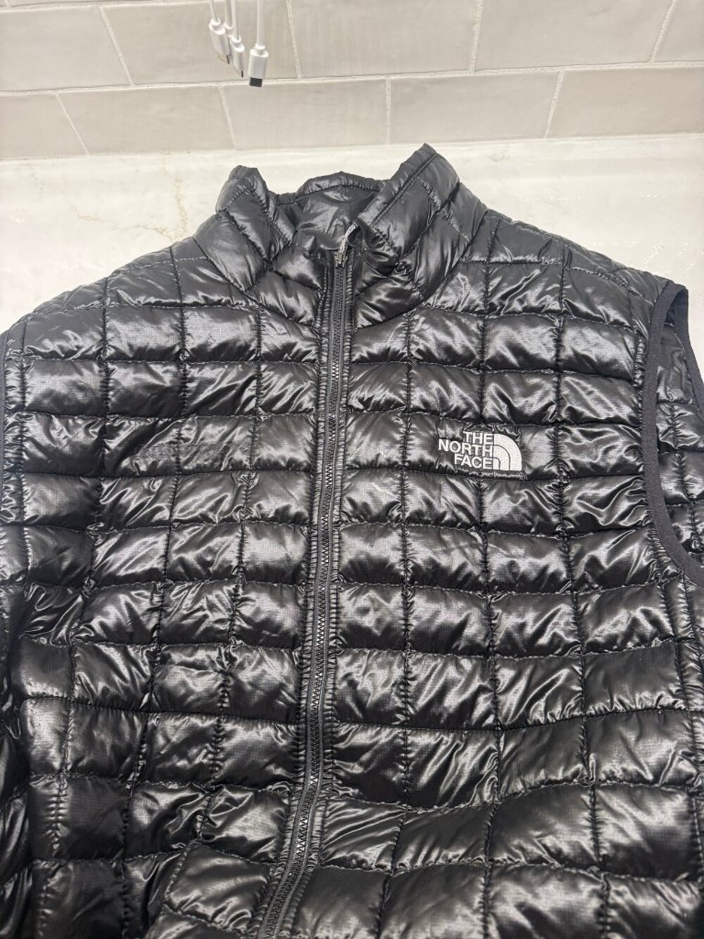 The North Face Men's ThermoBall Vest - Black, Size XL
